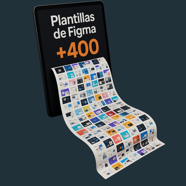 [GRATIS] 400 Plantillas de Figma (100% off)